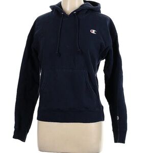 champion navy hoodie size medium